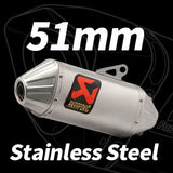 Muffler 51mm Stainless Steel