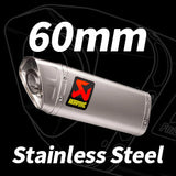 Muffler 60mm Stainless Steel