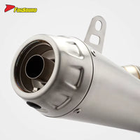 New Condition Stainless Steel Laser Print Motorcycle Modified Full System Exhaust Pipe for Triumph 765 2017-2024 765R OEM/ODM