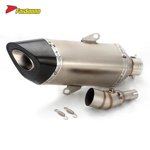 For ADV 350 R11 Model Straight Full Exhaust System Stainless Steel Deep Mellow Exhaust Note Thickened Pipe Wall OEM ODM