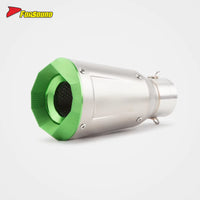 Factory Direct New Condition 51Mm/60Mm Universal Motorcycle Exhaust Muffler with DB Killer for KAWASAKI ZX-4R ZX-6R YAMAHA MT09