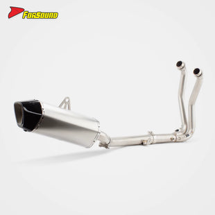 For V-STROM800DE Motorcycle Titanium Alloy Full System Exhaust ODM&OEM