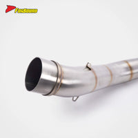 New Forsound Yamaha R15/YZF-R15 2008-2025 Front-Mid Exhaust Header Mid Pipe Stainless Steel/Titanium Alloy