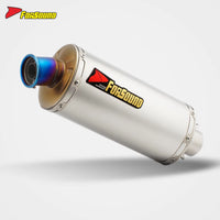 Stainless Steel Carbon Fiber 51Mm Exhaust Pipe Universal Motorcycle Pipe
