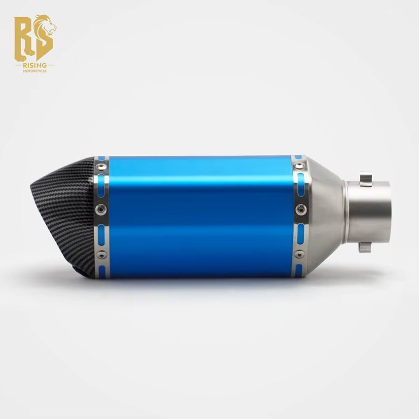 RS Locomotive Modified 51Mm Universal Exhaust Pipe Short Hexagonal Single Hole Tail Section NINJA400 CBR650R RC3