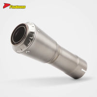 60Mm Stainless Steel Universal Motorcycle Mid-Tail Integrated Exhaust Pipe for BMW S1000XR(2020-2025)