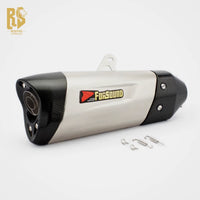 RS for 800MT Race ADV 600 Ninja Z650RS 525X Motorcycle Modified Carbon Fiber Exhaust Pipe Tail Section Water Bird Tail Section