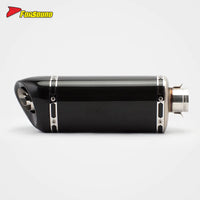 New Universal FORSOUND 51Mm Diameter K11 AK Style Carbon Fiber Floral Pattern Exhaust Matte Finish Removable Baffle Improved