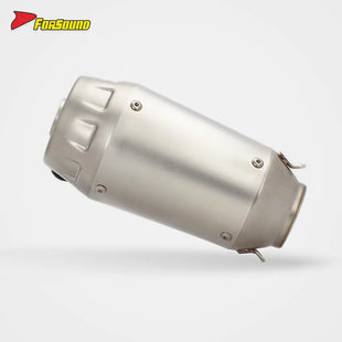 RS for Exhaust Pipe for ZX-6R Z900 Race 600 for KTM Apulia for Honda Condition Carbon Fiber Material Modified Tail Section Rivet