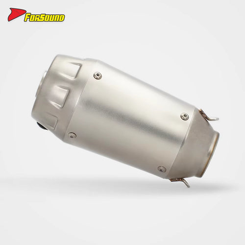 RS for Exhaust Pipe for ZX-6R Z900 Race 600 for KTM Apulia for Honda Condition Carbon Fiber Material Modified Tail Section Rivet