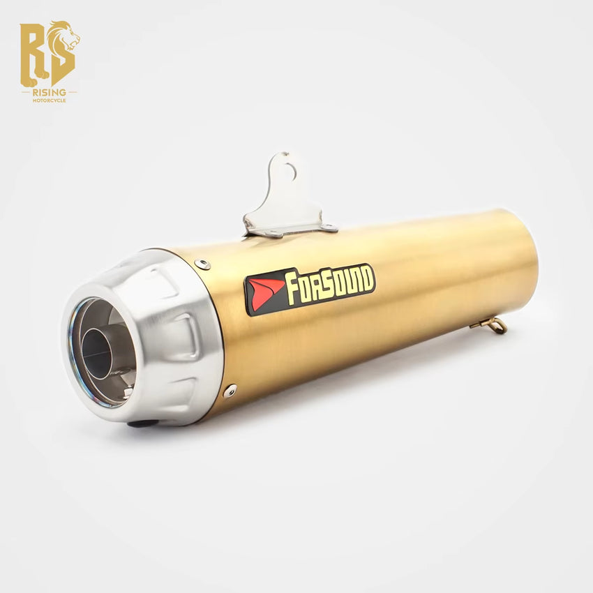 51Mm Stainless Steel Universal Exhaust Pipe GP Wrigley Tail Locomotive Modified for NMAX GSX250 CB 400 450SR NK Condition