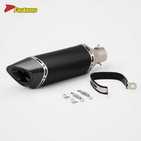 Universal Stainless Steel Exhaust Muffler for Motorcycles New Condition 51Mm Caliber Carbon Brazing Escapes Yoshimura Carbono