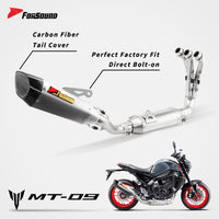 Yamaha MT09 Full Exhaust System Forsound Factory Wholesale Price