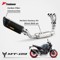 Yamaha MT09 Full Exhaust System Forsound Factory Wholesale Price