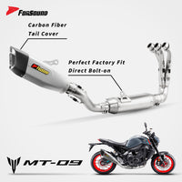 Yamaha MT09 Full Exhaust System Forsound Factory Wholesale Price