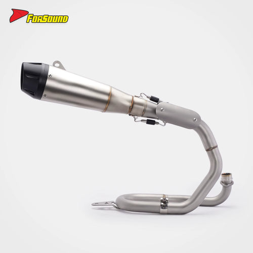 New FORSOUND for Monkey 125 Exhaust Stainless Steel R34-Style Full Exhaust System Aggressive Deep Exhaust Note Urban Commute