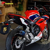 RS for Dolphin Style Z400 Z900 GSX CB R3 Sprint 300 Benelli CF Moto Stainless Steel Modified Motorcycle Exhaust Pipe
