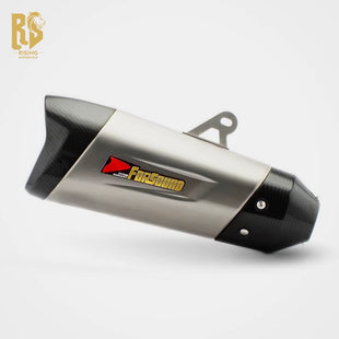 RS สำหรับ 800MT Race ADV 600 Ninja Z650RS 525X ท่อไอเสียคาร์บอนไฟเบอร์ดัดแปลงสำหรับรถจักรยานยนต์ ส่วนท้ายท่อไอเสียแบบ Water Bird Tail Section