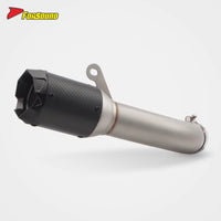 Customizable Motorcycle Middle Exhaust Pipe&End Can