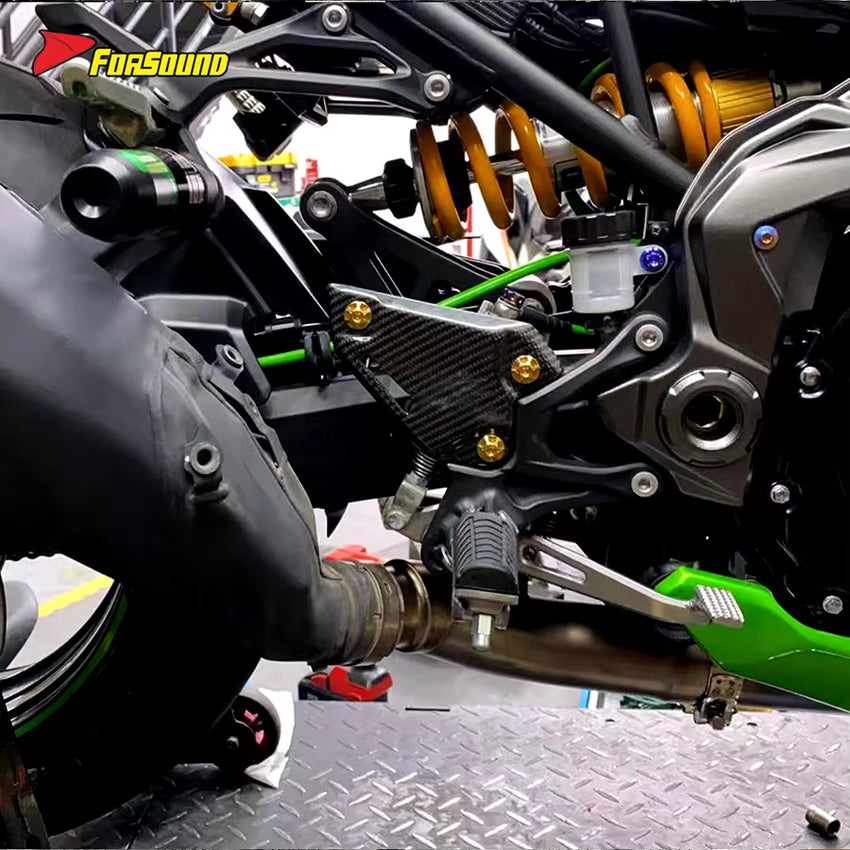 Forsound KAWASAKI Z900 Front-Mid Section Exhaust Pipe Stainless Steel 2017-2026 Model Compatible Precision Welding Urban Sport
