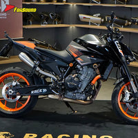 Condition New Stainless Steel Motorcycle Mid-Tail Integrated Exhaust Muffler for KTM 790 Adventure/R Duke 890 2018-2022