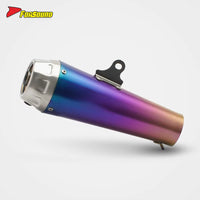 For Zontes 703RR Full Side-Exit Motorcycle Exhaust System Oxygen Sensor Support Pattern Customization Escape Zontes 703Rr OEM