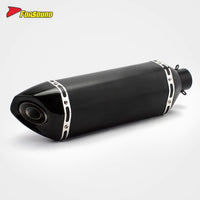 RS Universal 51Mm Caliber Stainless Steel Motorcycle Exhaust Pipe New Condition 300Mm Tailpipe for Z900 Z800 Z400