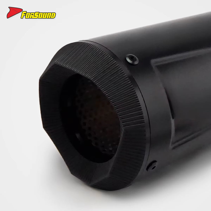 Stainless Steel 60Mm AR Angled Tail Section Exhaust Pipe for Universal Motorcycle Pipe