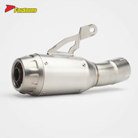 New Short Arrow Mid-Tail Integrated Exhaust Pipe for S1000RR 2010-2025 Stainless Steel & Carbon Fiber