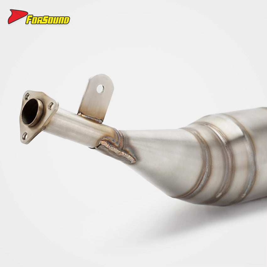 Yamaha Tzr 125 Racing Street Special SS 2-Stroke Exhaust Pipe Smoother Sound Explosion Motorcycle Exhaust System Tzr125 Tzr