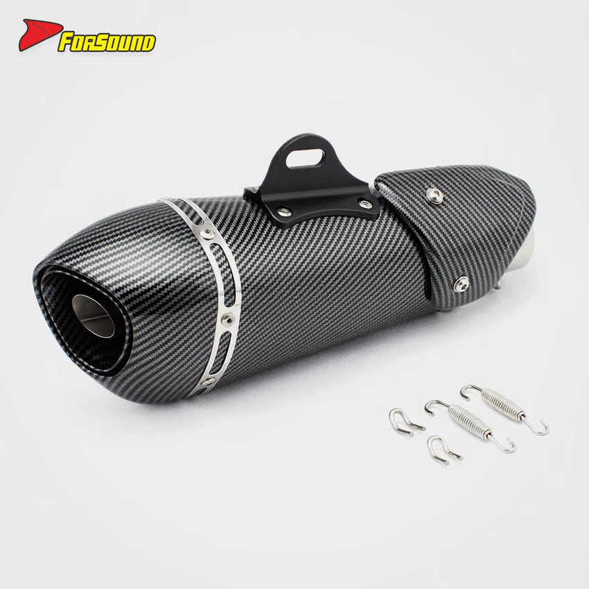 For BMW R1200GS Escapes Yoshimura Carbono ADV Motorcycle Exhaust Slip-On Carbon Fiber Heat Shield Escape Sc Simil Carbono Moto