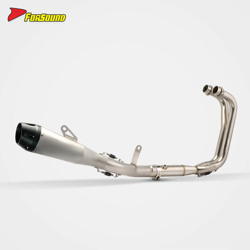 Stainless Steel 51Mm Exhaust Full Motorcycle Exhaust System for Yamaha R3 Exhaust ODM&OEM