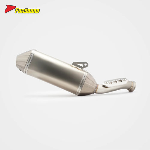 New Condition Stainless Steel Motorcycle Exhaust Manifold Slip-On DB Killer Muffler for KTM DUKE Adventure 790 890 Street Bike