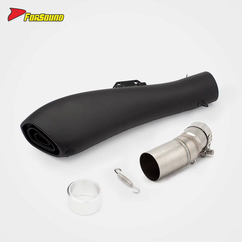 Stainless Steel 51Mm Exhaust Mid-Tail Exhaust Pipe for Ninja 400