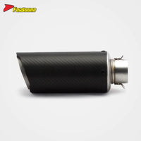 Stainless Steel 51Mm Car Mouth Young Lion Exhaust Pipe Universal Motorcycle Pipe