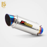 New Condition Universal Motorcycle Oblique Barrel Modified Exhaust Muffler Customizable Slip-On Loud Sound OEM ODM