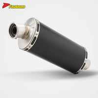 Stainless Steel Carbon Fiber 51Mm End Can Exhaust Pipe Universal Motorcycle Pipe