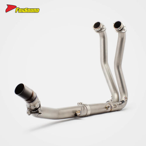 Titanium Alloy 51Mm Front and Middle Section Exhaust Pipe for V-STROM800DE ODM&OEM