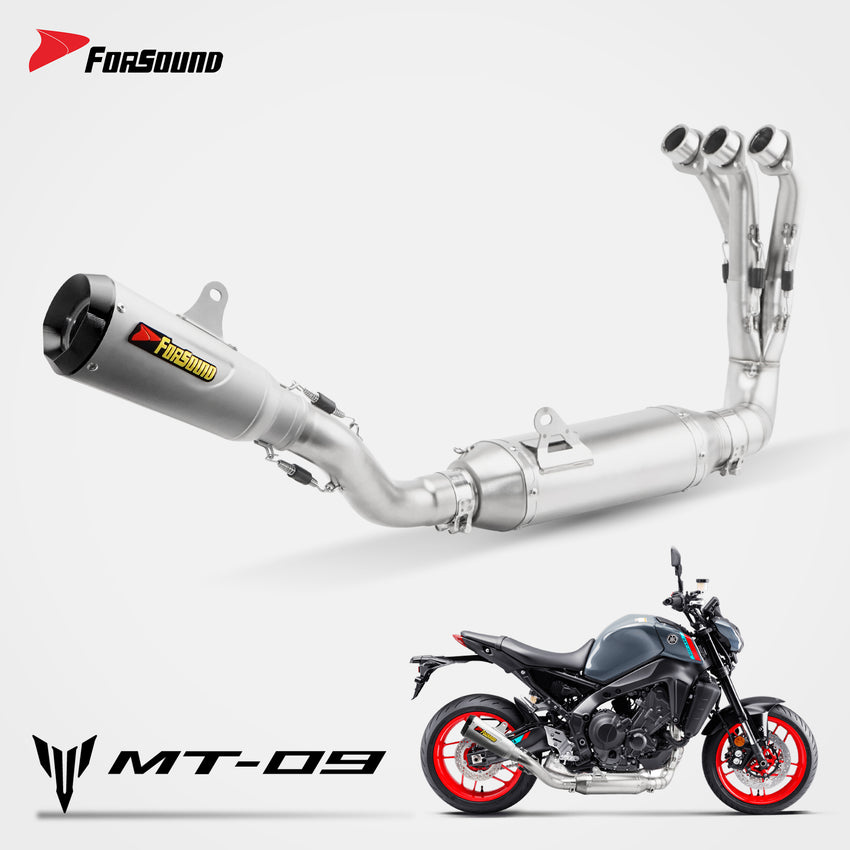 Yamaha MT09 Full Exhaust System Forsound Factory Wholesale Price