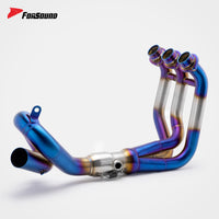 Yamaha MT09 Front And Middle Section Exhaust System Forsound Factory Wholesale Price