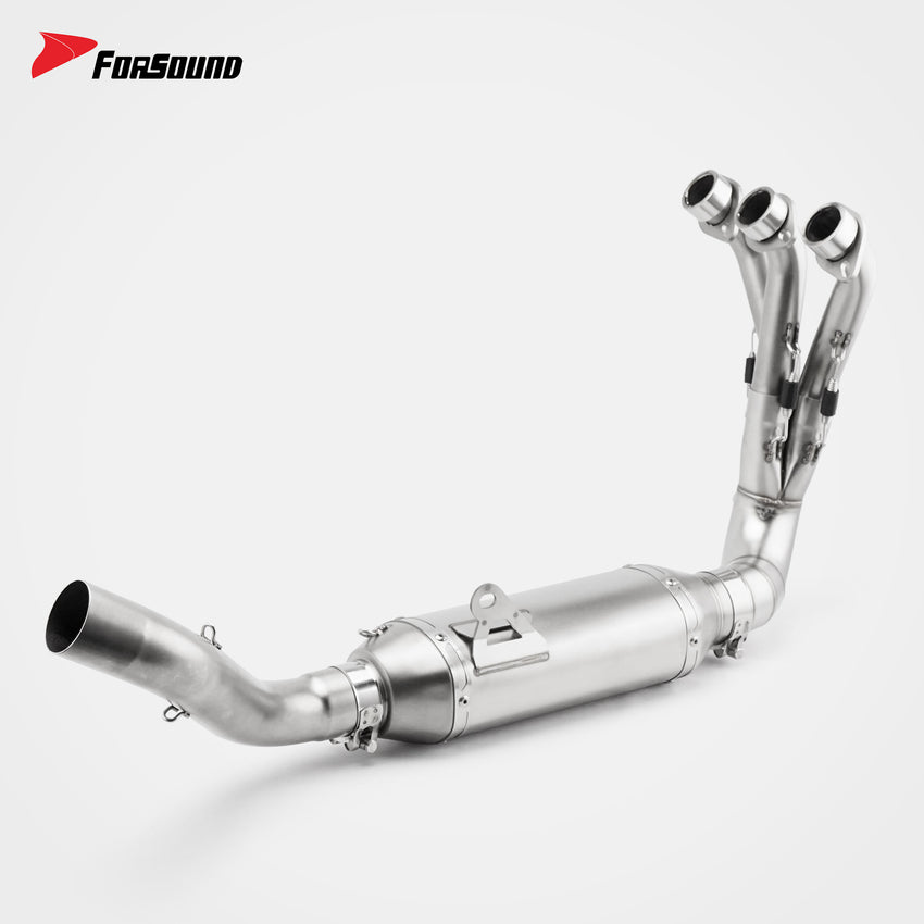 Yamaha MT09 Front And Middle Section Exhaust System Forsound Factory Wholesale Price