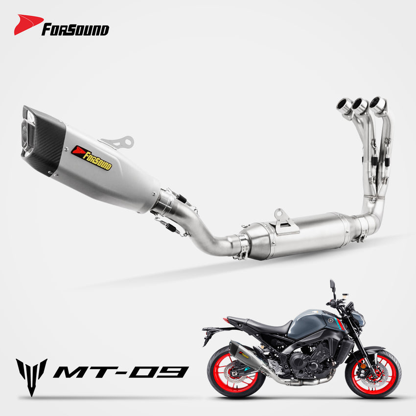 Yamaha MT09 Full Exhaust System Forsound Factory Wholesale Price