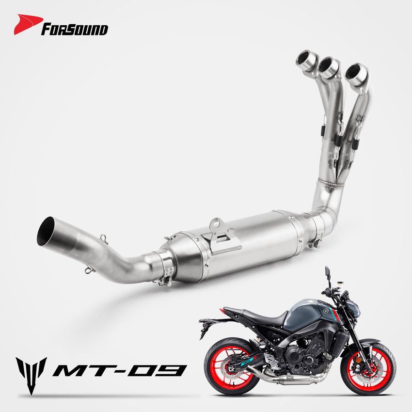 Yamaha MT09 Front And Middle Section Exhaust System Forsound Factory Wholesale Price