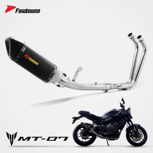 Yamaha MT07 Full Exhaust System Forsound Factory Wholesale Price