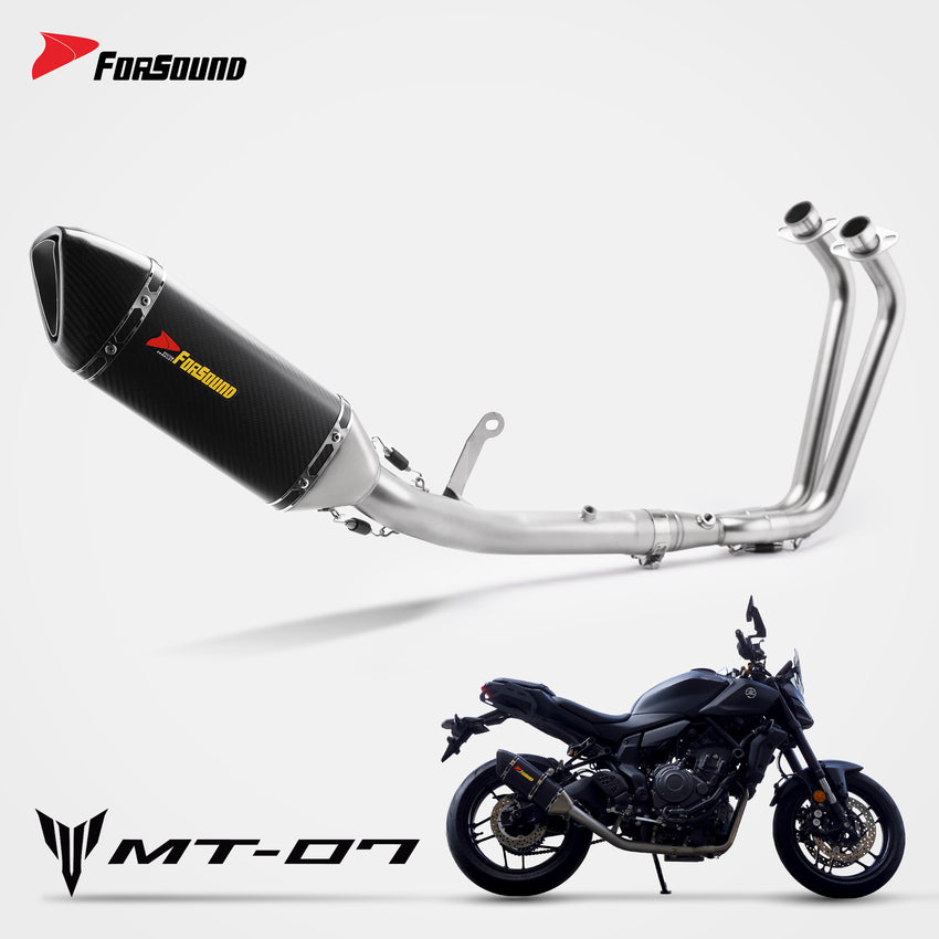 Yamaha MT07 Full Exhaust System Forsound Factory Wholesale Price