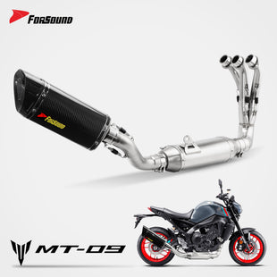Yamaha MT09 Full Exhaust System Forsound Factory Wholesale Price