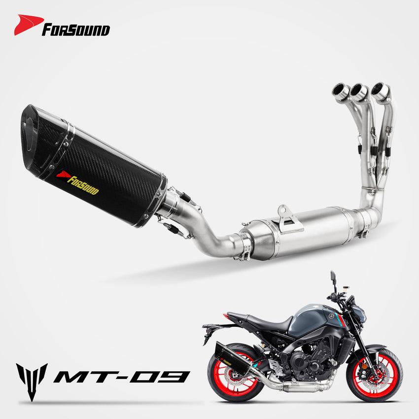 Yamaha MT09 Full Exhaust System Forsound Factory Wholesale Price