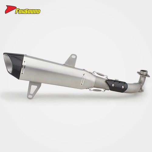 For X-MAX Stainless Steel 51Mm Exhaust Full Motorcycle Exhaust System
