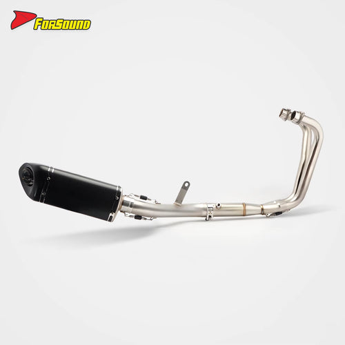 For Yamaha R3 Full Exhaust System Stainless Steel Carbon Fiber 51Mm Exhaust Full Motorcycle Exhaust System ODM&OEM YZF R3