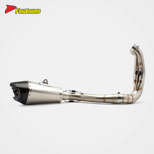 Yamaha MT09 Exhaust Oxygen Sensor Silvery SS Full Motorcycle System Slip-On Racing Muffler ODM&OEM TI Carbon 2013-2025 Mt-09 SC